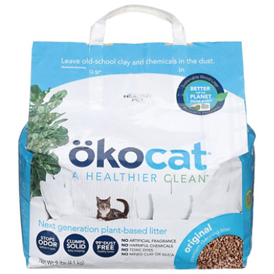 Okocat Clumping Litter Wood 9 Lbs - 9 LB - Image 2