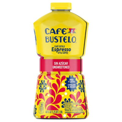 Cafe Bustelo 40 Fluid Ounce Unsweetened Multi-serve Ready To Drink Espresso Style Coffee, 40 Fz - 40 FZ - Image 2