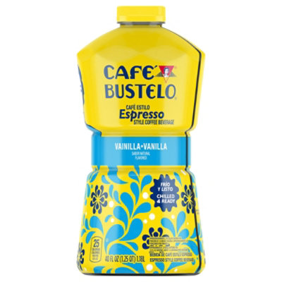 Cafe Bustelo Cold Brew Espresso Vanilla - 40 FZ - Image 2