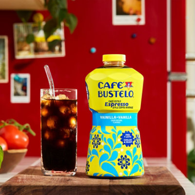 Cafe Bustelo Cold Brew Espresso Vanilla - 40 FZ - Image 2