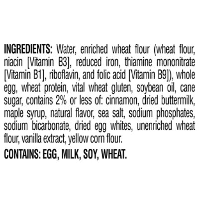 Jimmy Dean Protein Cinnamon Waffles Fully Cooked Frozen Breakfast 8 Countz - 11.28 OZ - Image 4