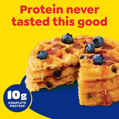Kellogg Eggo Protein Waffles Blueberry 10 Ct - 12.35 OZ - Image 2
