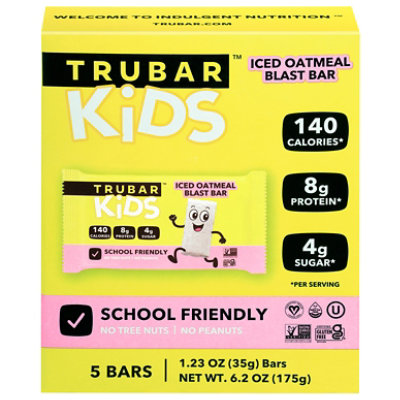 Trubar Bar Kids Oatmeal Blast 5ct - 6.2 OZ - Image 2