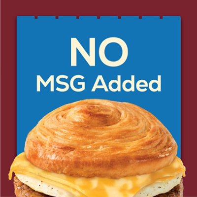 Jimmy Dean Protein Breakfast Sausage Croissant Fully Cooked Frozen Sandwiches - 2 Count, 13.3 Oz - 13.3 OZ - Image 4