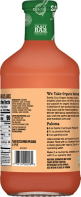 Santa Cruz Organic Paloma Cocktail Mixer 33.8oz - 33.8 FZ - Image 5