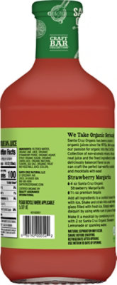 Santa Cruz Organic Strawberry Margarita Cocktail 33.8oz - 33.8 FZ - Image 5