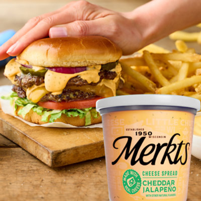 Merkts Cheddar Jalapeno Cheese Spread - 12.9 OZ - Image 3