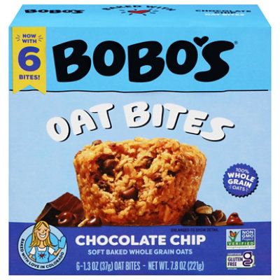 Bobos Oat Bars Bites Oat Chocolate Chip - 7.8 OZ - Image 2