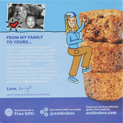 Bobos Oat Bars Bites Oat Chocolate Chip - 7.8 OZ - Image 5
