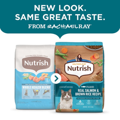Rachael Ray Nutrish Dry Cat Salmon & Brown Rice - 2.5 LB - Image 3