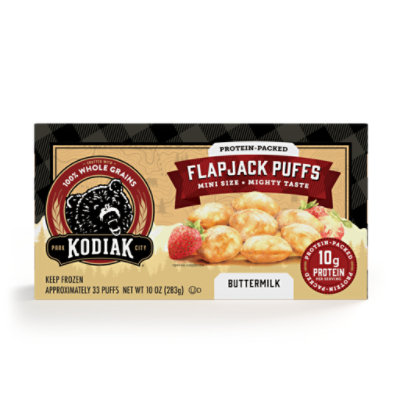 Kodiak Buttermilk  Flapjack Puffs, 3 Puffs, 10 Oz - 10 oz - Image 1
