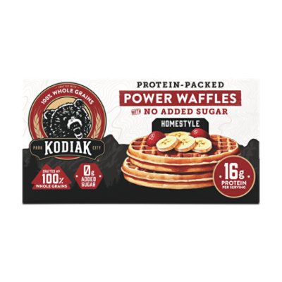 Kodiak Waffle Power Homestyle Frozen - 9.9 oz - Image 1