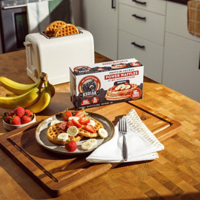 Kodiak Waffle Power Homestyle Frozen - 9.9 oz - Image 5