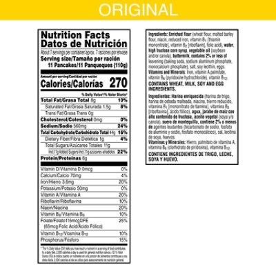 Kellogg's Eggo Pancakes Buttermilk   28.2 Oz - 28.2 oz - Image 5