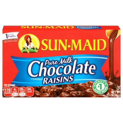 Sun-maid Milk Chocolate Covered Raisins Theater Box - 3.5 OZ - Image 3