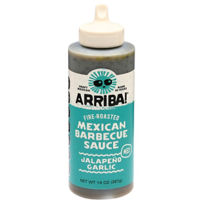 Arriba Bbq Sauce Jalapeno Garlic - 14 oz - Image 1
