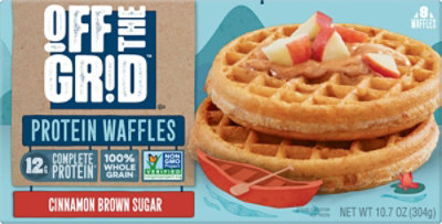 Kelloggs Eggo Off The Grid Brown Sugar Cinnamon Waffles 10.7 Oz - 10.7 oz - Image 2