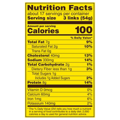 Banquet Brown And Serve Turkey Breakfast Sausage  32 Oz - 32 oz - Image 3