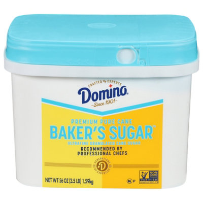 Domino Pure Cane Ultrafine Granulated Baker's Sugar 3.5 Lb. Tub - 3.5 lb - Image 1