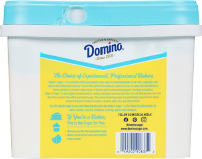 Domino Pure Cane Ultrafine Granulated Baker's Sugar 3.5 Lb. Tub - 3.5 lb - Image 7
