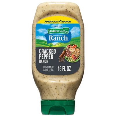 Hidden Valley Ranch Cracked Pepper 16fz - 16 fl oz - Image 1