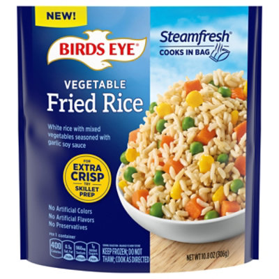 Birds Eye Steamfresh Vegetable Fried Rice, Frozen Side, 10.8 Oz. - 10.8 oz - Image 4