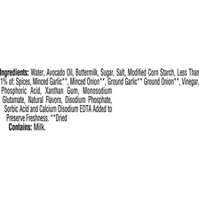Hidden Valley Ranch Avocado 12fz - 12 fl oz - Image 3
