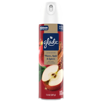 Glade Aerosol Air Freshener, Apple Spice - 7.3 Oz. - 7.3 OZ - Image 1