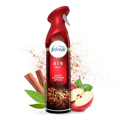 Febreze Air Freshener Aerosol / Sprays Baked Cinnamon Apples - 8.1 oz - Image 1