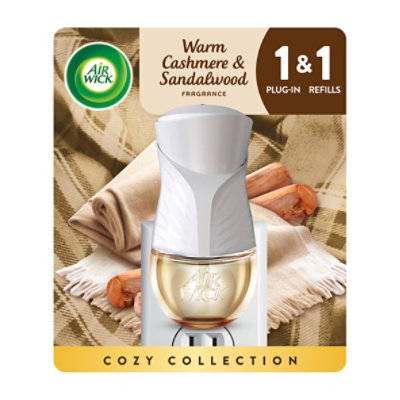 Air Wick Essential Mist Starter Kit, Warm Cashmere & Sandalwood - 1 Ct. - EA