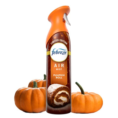 Febreze Air Mist Aerosol Air Freshener, Pumpkin Roll - 8.1 Oz. - 8.1 oz - Image 1