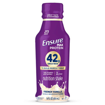 Ensure Max 42g Protein Vanilla 14fz - 14 fl oz - Image 2