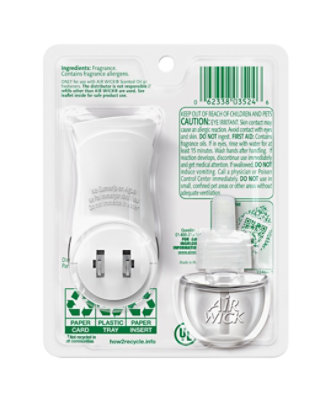 Airwick Scented Oil-base Starter Kit 1+1 Apple Cinnamon Medley 4/1ct - EA - Image 3