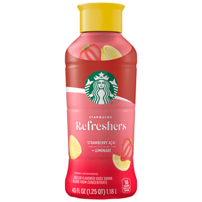 Starbucks Strawberry Acai Refresher  40fz - 40 fl oz - Image 1