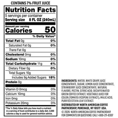 Starbucks Strawberry Acai Refresher  40fz - 40 fl oz - Image 4