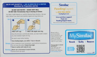 Similac 360 Total Care Gentle Comfort 2 Ounce Bottle 3-8 Packs With Nipple - 2 fl oz - Image 5