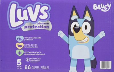 Luvs Platinum Protection Baby Diapers, Size 5, 86 Count - 86 ct - Image 4