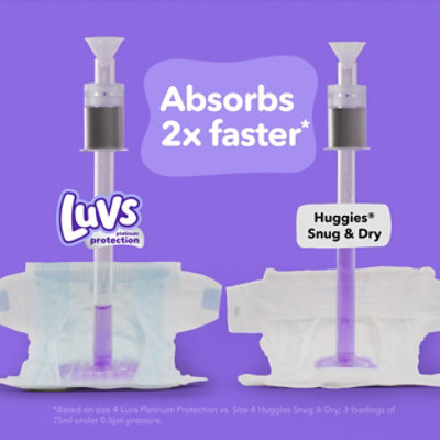 Luvs Platinum Protection Baby Diapers, Size 5, 86 Count - 86 ct - Image 5