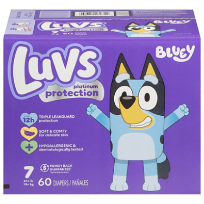 Luvs Platinum Protection Baby Diapers, Size 7, 60 Count - 60 ct - Image 2