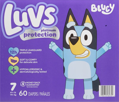 Luvs Platinum Protection Baby Diapers, Size 7, 60 Count - 60 ct - Image 4