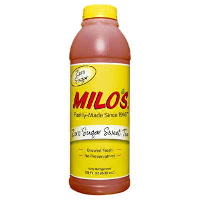 Milo's Zero Sugar Sweet Tea 20oz - 20 FZ - Image 1