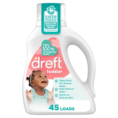Dreft Liquid Detergent, Toddler Active Baby - 60 Fl. Oz. - 60 fl oz - Image 1