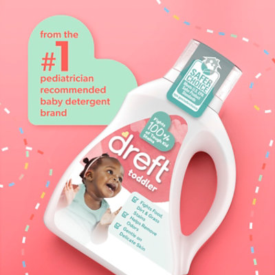 Dreft Liquid Detergent, Toddler Active Baby - 60 Fl. Oz. - 60 fl oz - Image 2