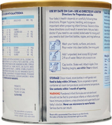 Similac Irish Farms 24.7 Ounce Powder 4 Count - 24.7 oz - Image 5