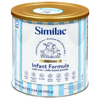 Similac Irish Farms 24.7 Ounce Powder 4 Count - 24.7 oz - Image 1