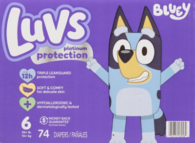 Luvs Platinum Protection Baby Diapers, Size 6, 74 Count - 74 ct - Image 4