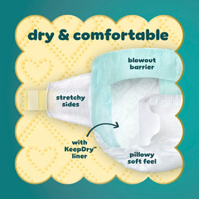 Pampers Swaddlers Diapers Size 8 - 60 ct - Image 2