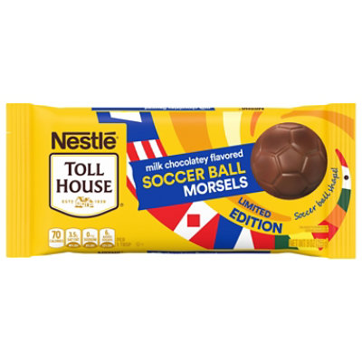 Nestle Toll House Soccer Shaped Morsels Display Ready Case 24x9oz Bags - 9 oz - Image 1