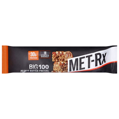 Met-rx Bar Peanut Butter Pretzel - 3.52 oz - Image 1