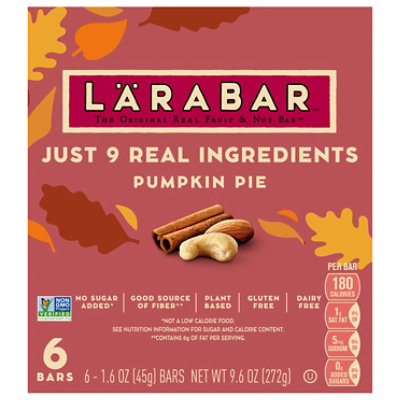 Lb Fnf Bars Pumpkin Pie 6ct - 9.6 oz - Image 2